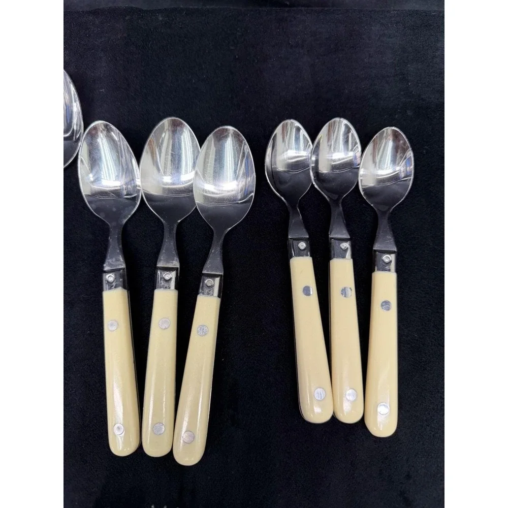 Ivory Flatware Le Prix Lillian Vernon* Stainless Korea Service for 3 (18 Pieces)